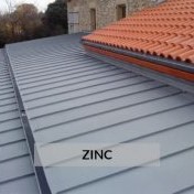 Toiture en zinc